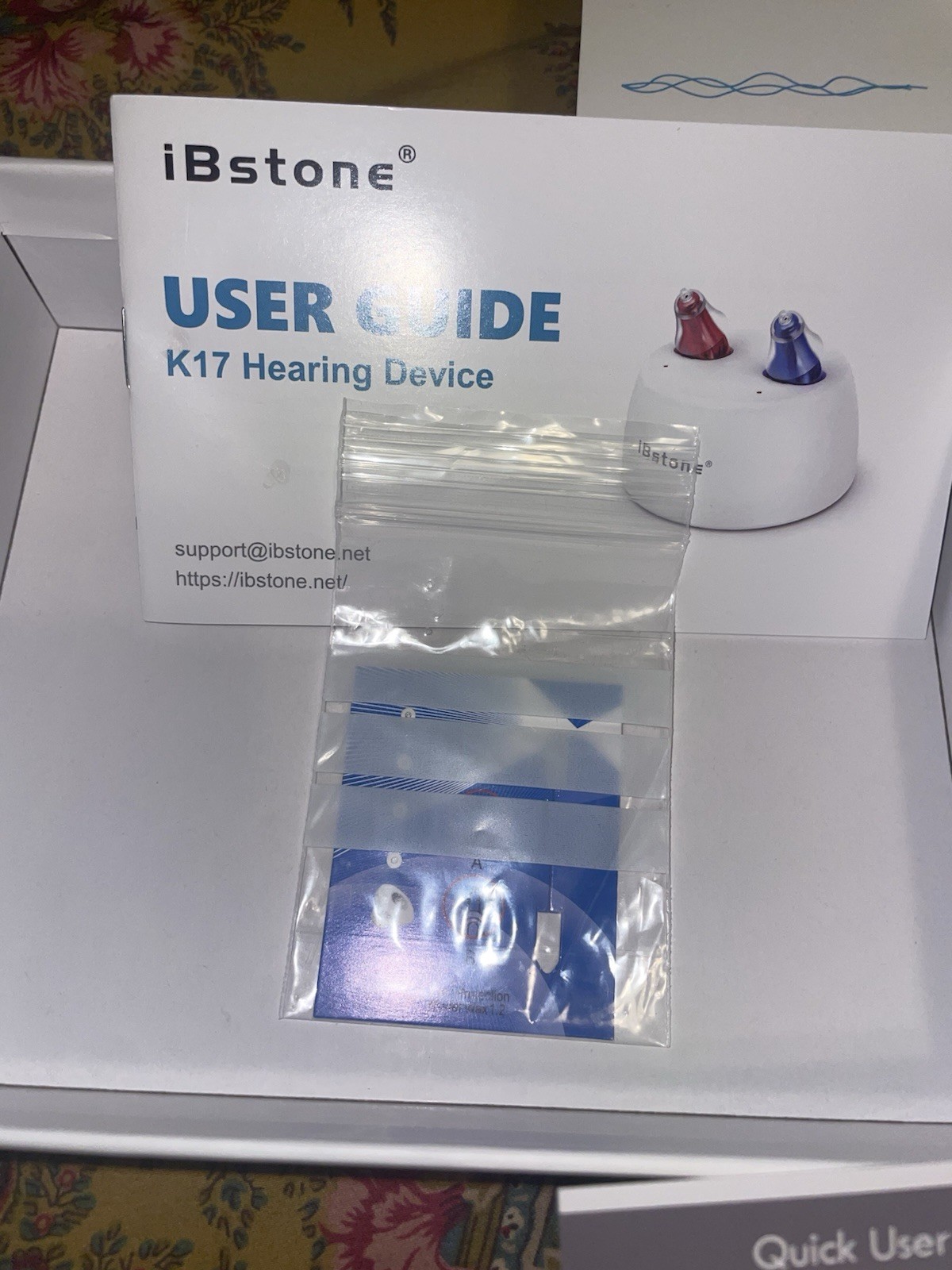 iBstone K17 Rechargeable Hearing Aids Digital Sound Amplifier