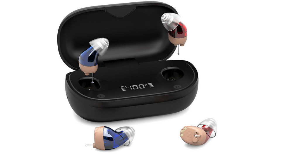 Tomore Rechargeable Hearing Aids -Noise Cancellation, Comfort Fit, Superi Sound!