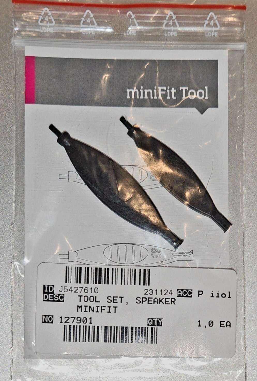 Oticon miniFit Hearing Aid ( receiver from mould removal tool set ) USA seller