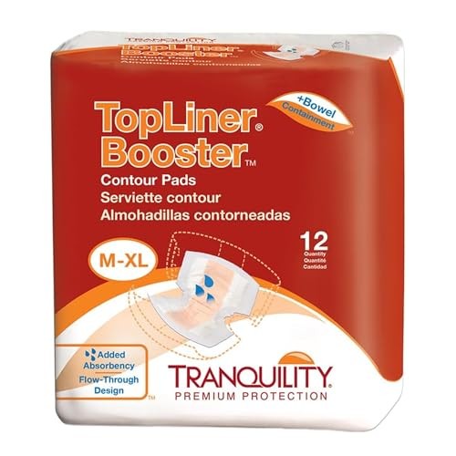Tranquility TopLiner Booster Contour Pads 120 Count