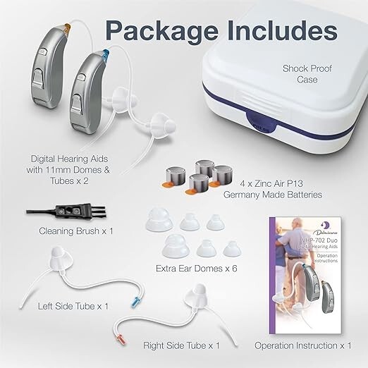 MD Hearing Device Battery Operated Set 13a Battery USA SELLER))