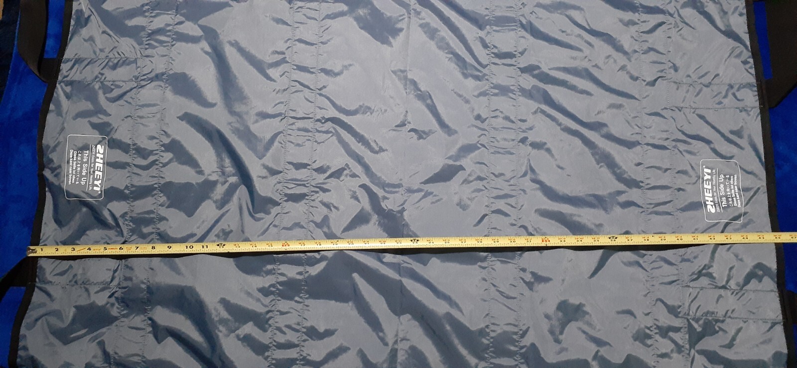 Zheeyi Gray Multipurpose Positioning Bed Pad Approx 46″ x 38″ SEE PHOTO FOR SIZE