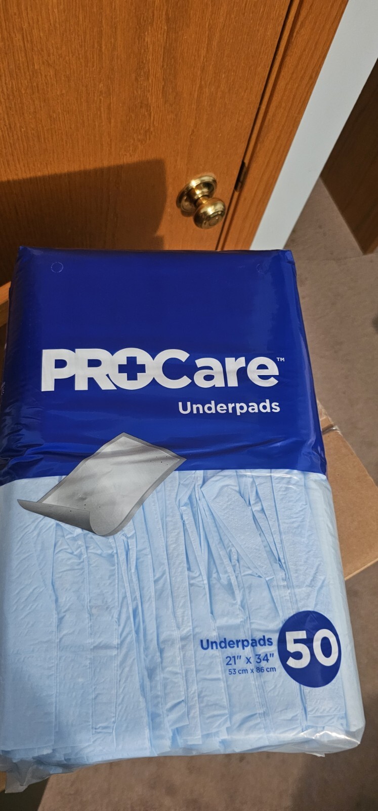 PROCARE Disposable Underpads 21 X 34 Case of 3 Packs Of 50. 150 Total