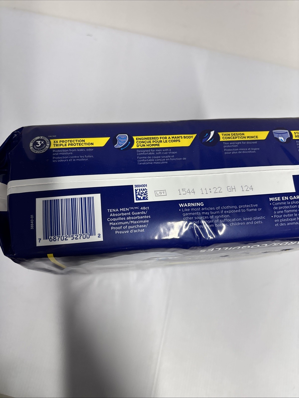 Tena Men’s Absorbent Guard 48 Pads
