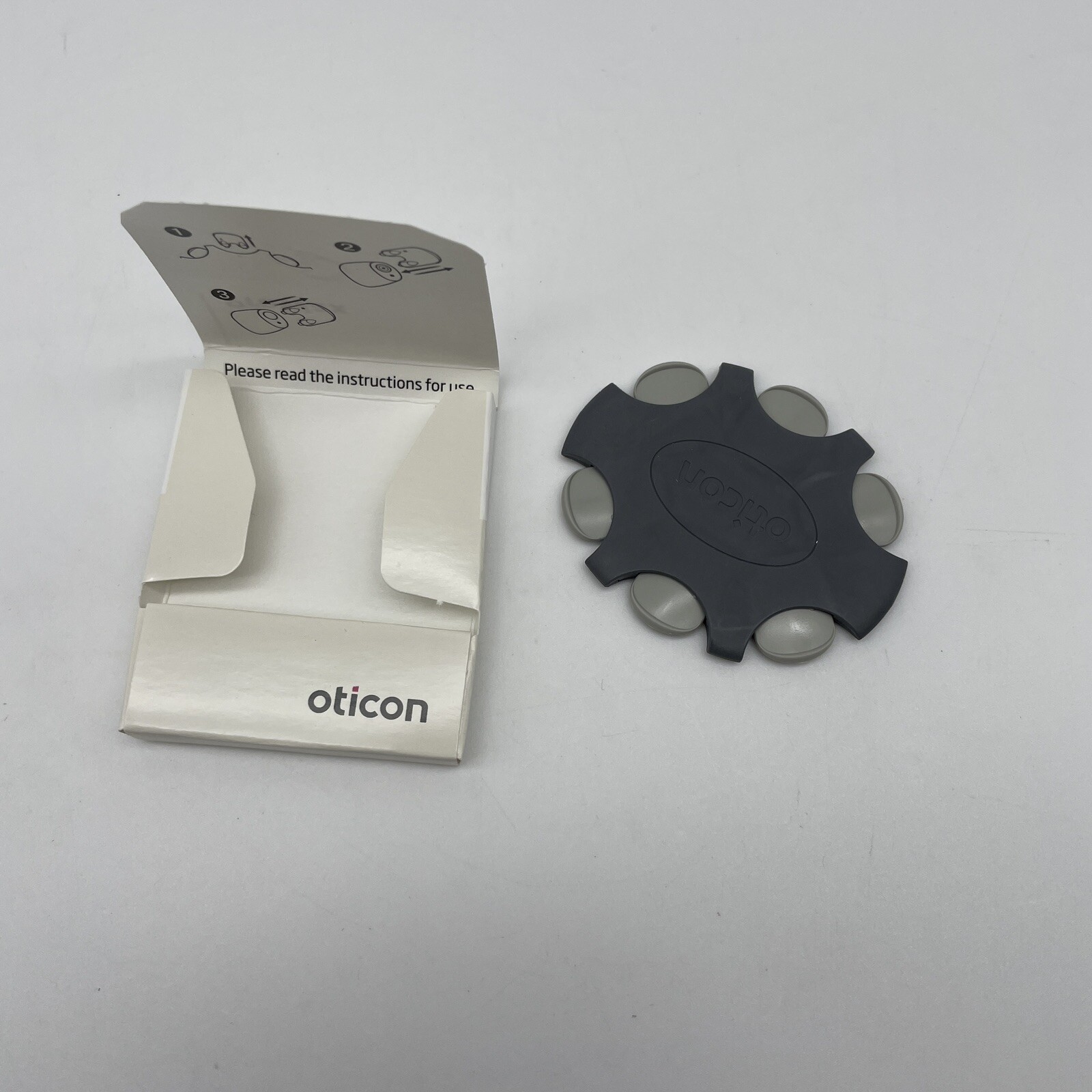 One Pack of 6 gray Oticon or Bernafon ProWax Disposable waxguards