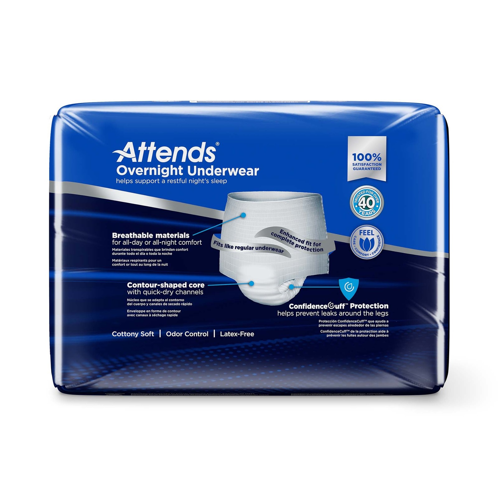 Attends Disposable Underwear Medium Severe 16 Ct