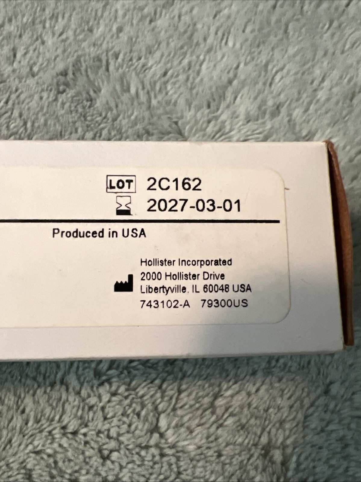 1 Hollister 79300 Adapt 2.1 oz Ostomy Paste Exp. 2028-2031