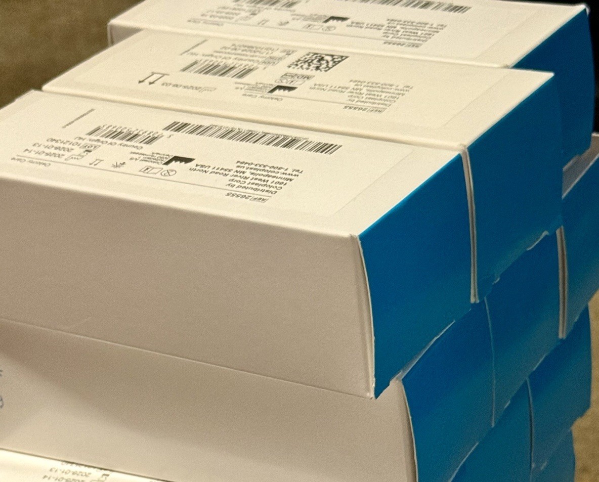 Coloplast #26555 Brava Strip Paste – 3 Boxes of 10 (30) Moldable Strips Exp 2028