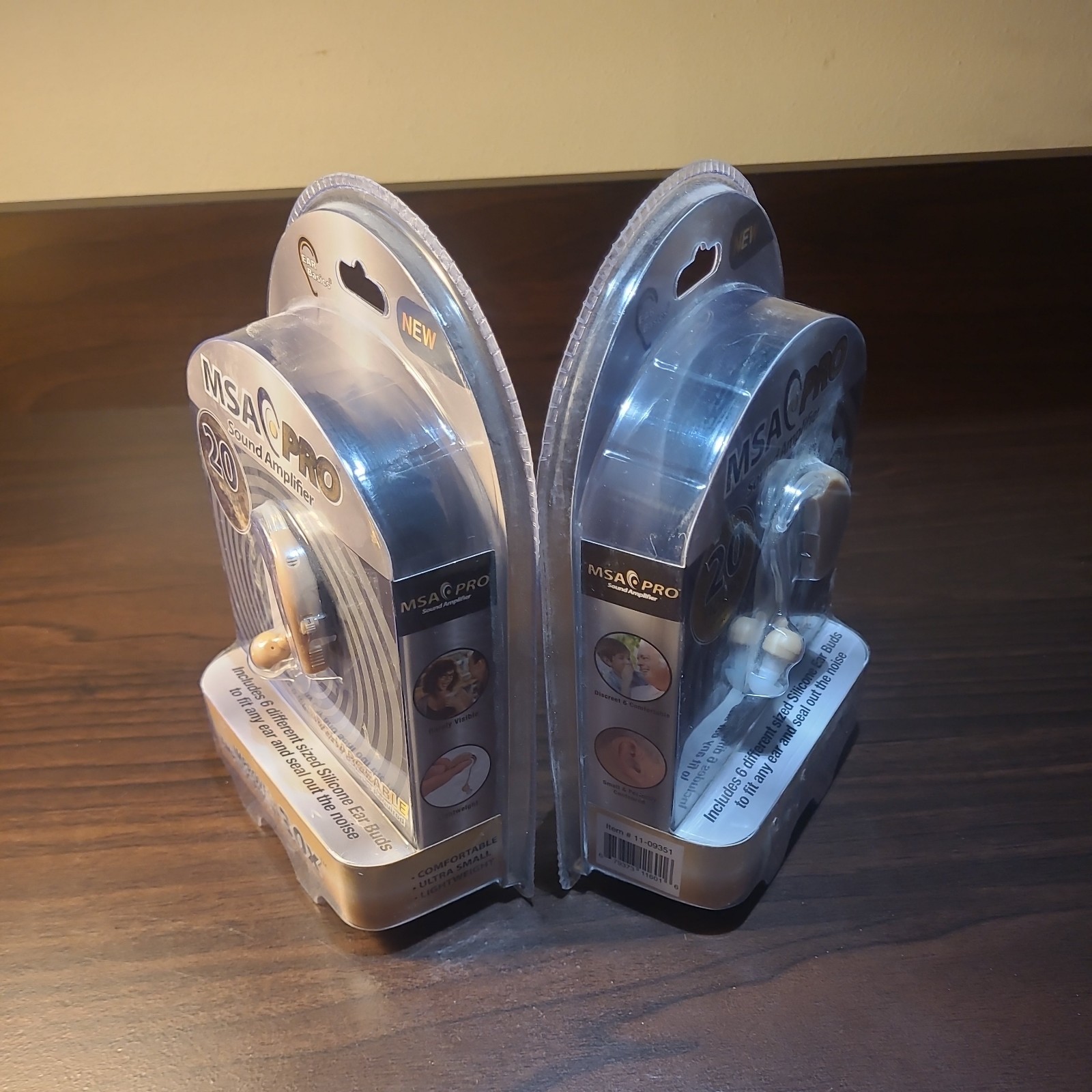 New 2 MSA PRO Rechargeable Sound Hearing Amplifier Hearing Aid Amplification 30x