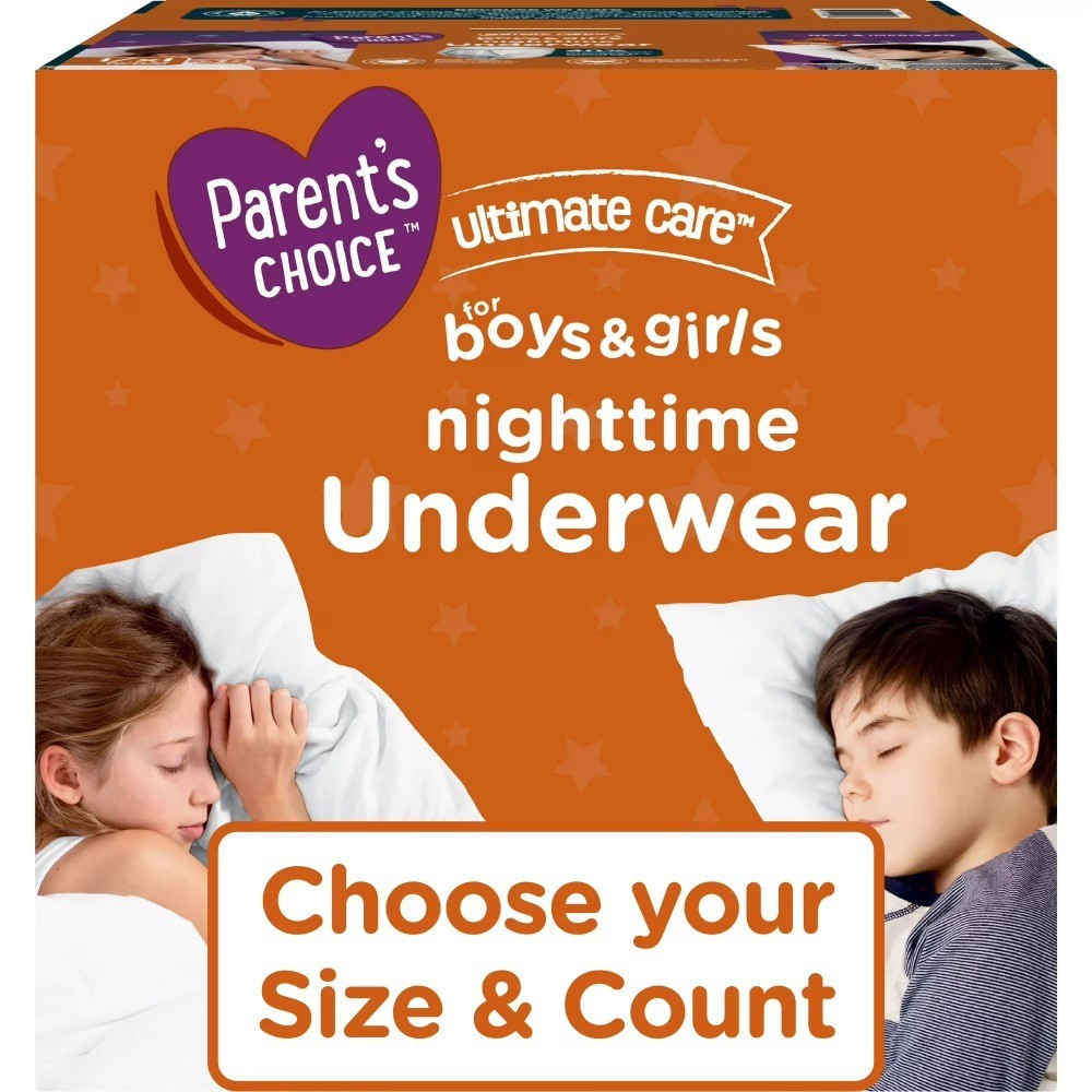 Ultimate Care Nighttime Underwear for Boys & Girls L/XL, 38 Count