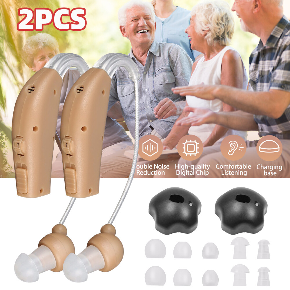 High-Power Digital Hearing Aid Severe Loss Rechargeable Invisible BTE Ear Aids