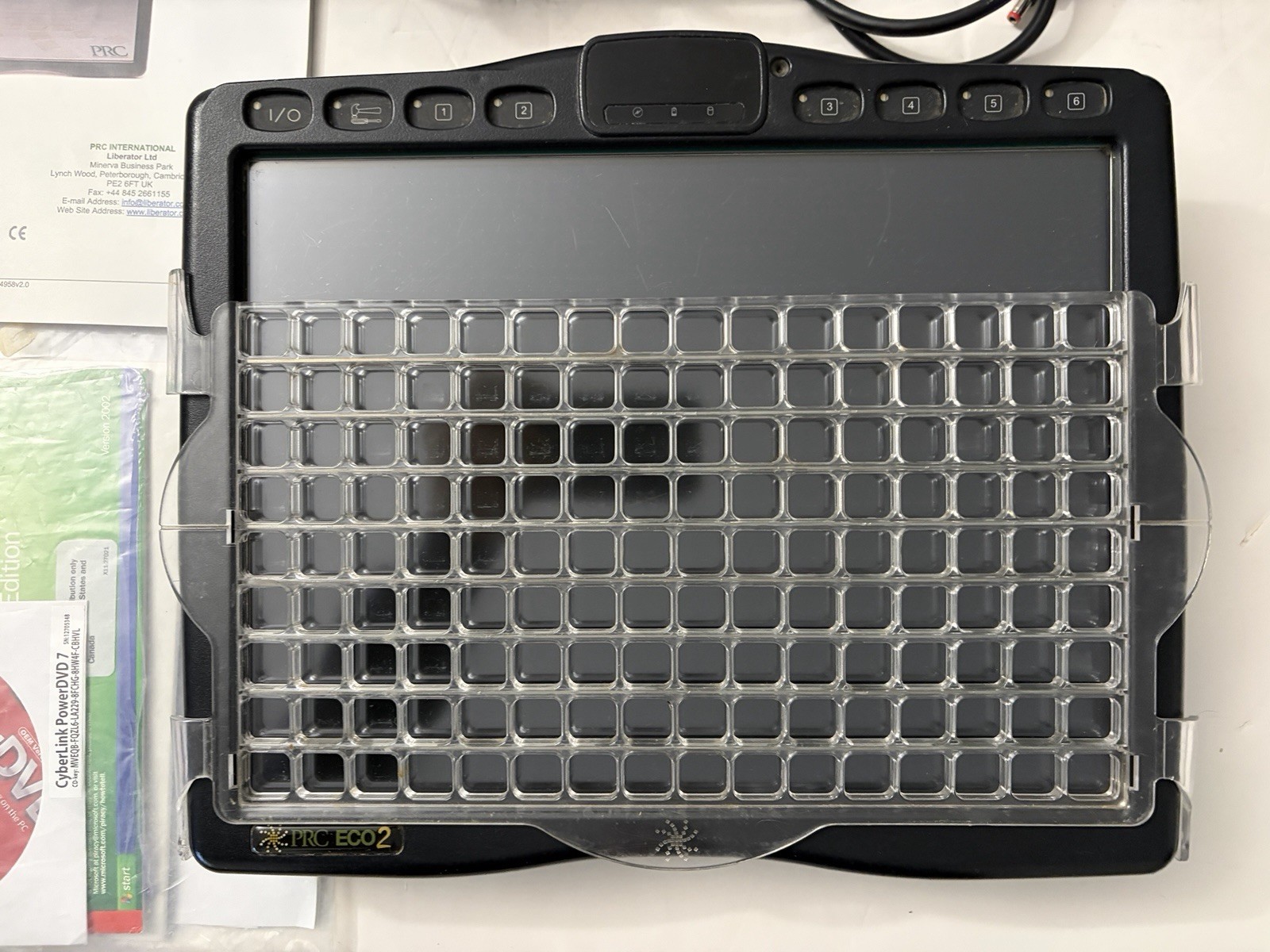 PRC ECO2 Touchscreen Speech Communication Device Prentke Romich with Mount & Bag