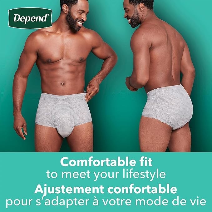 Depend Fresh Protection Adult Small/Medium Underwear 19 Ct-Pack of 2 (38 count)