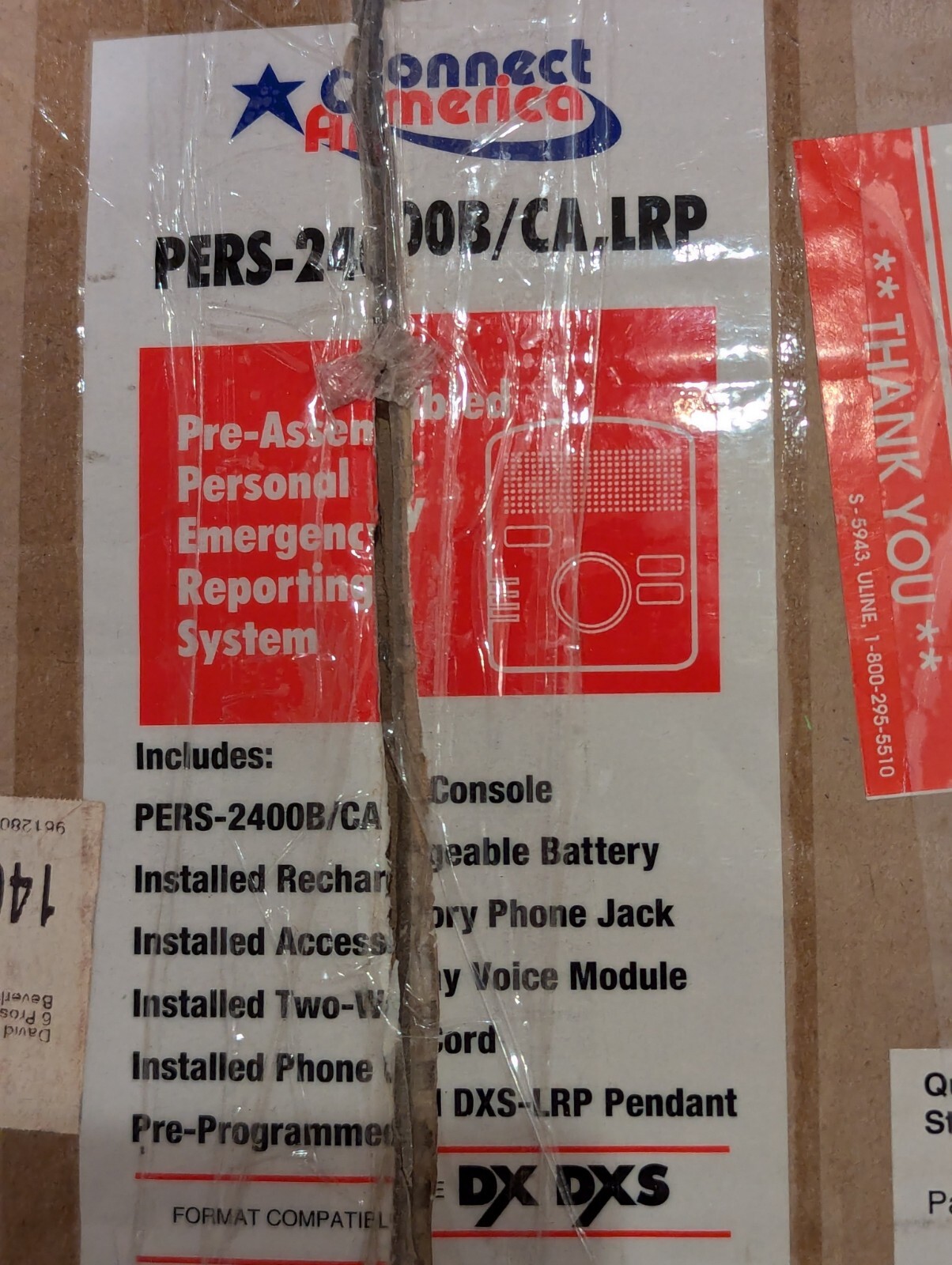 Medical Alert PERS-2400B Personal Emergency Reporting System – New