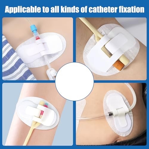 Catheter Stabilization Devices – 8 PCS Self-High Adhesive Catheter Holder