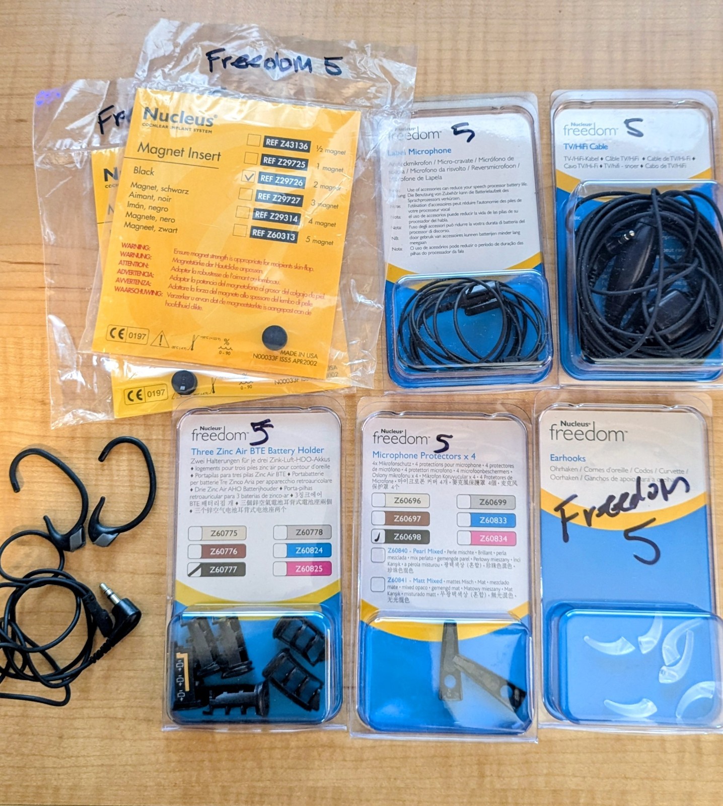 Cochlear Freedom 5 Hearing Aid Accessories