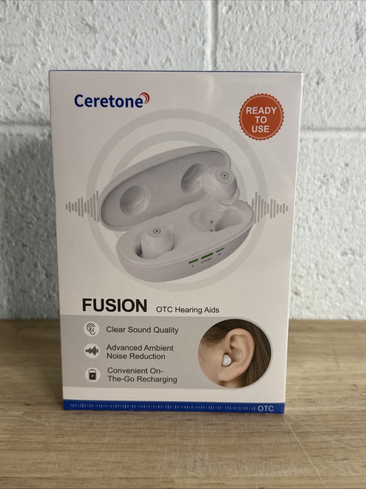 Ceretone Fusion OTC Hearing Aids (CE-A61AT) – NEW SEALED