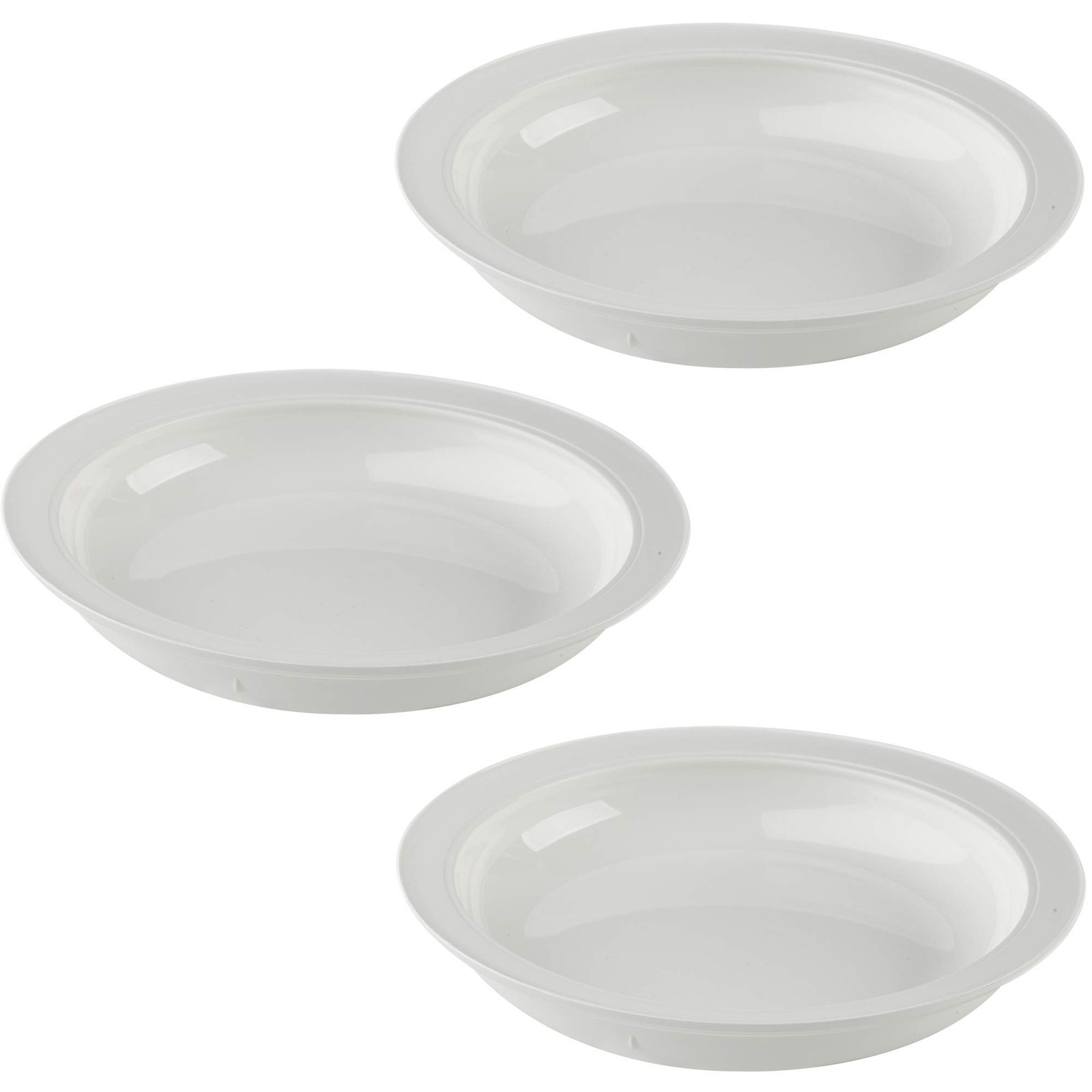 Providence Spillproof Inner Lip Plate – 9″ White