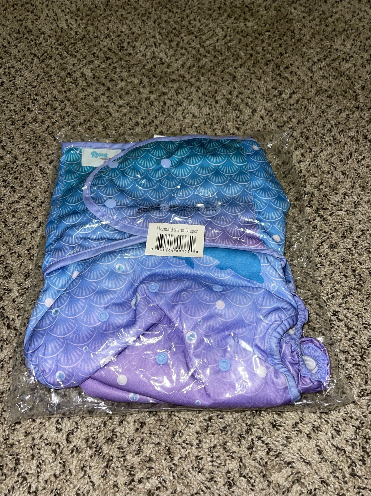 New Rearz Mermaid Adult Swim Diaper