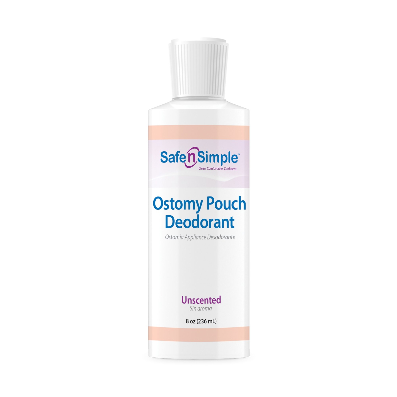Safe n Simple Ostomy Appliance Deodorant 8 oz. Bottle SNS40208 1 Ct