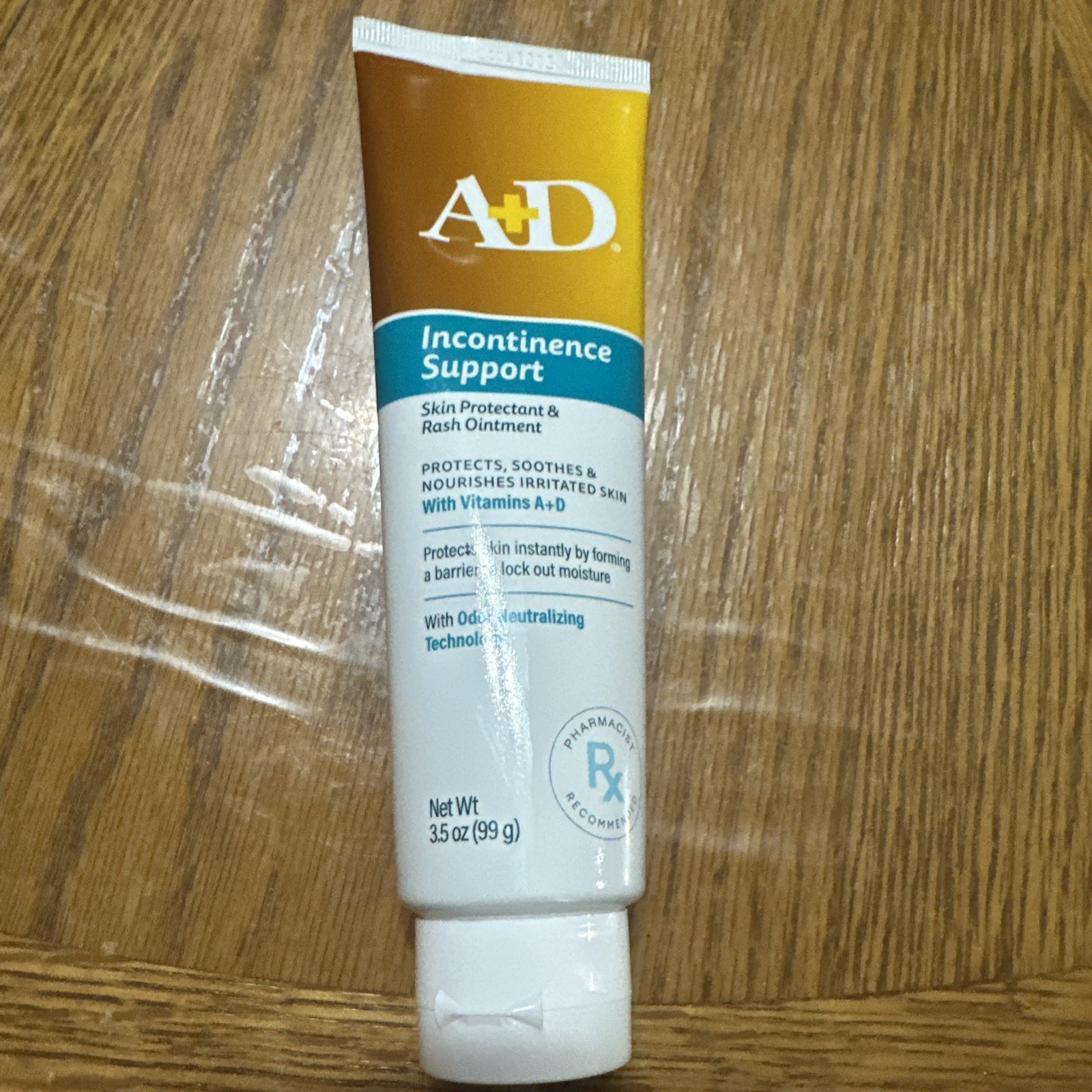A+D Incontinence Support Skin Protectant & Rash Ointment – 3.5 oz – Exp 01/27