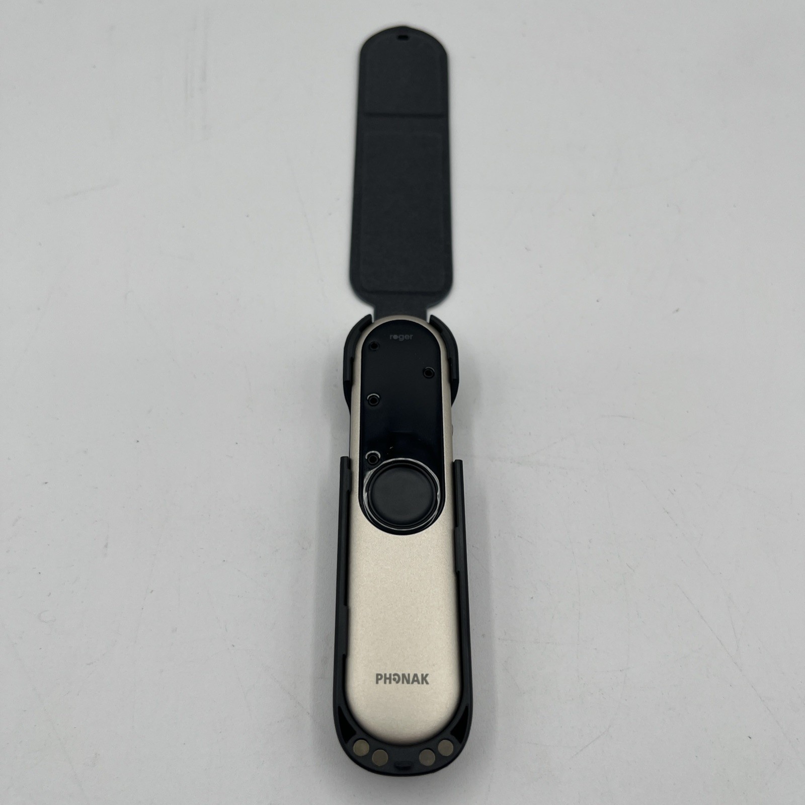 Phonak Roger On V2 Hearing Aid Microphone with Case