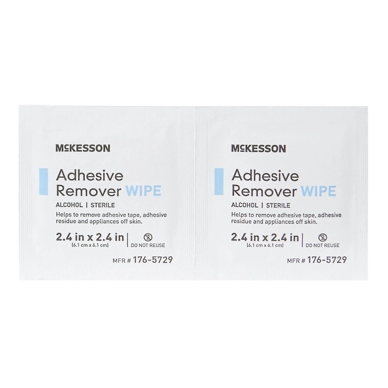 Adhesive Remover McKesson Wipe 50 per Pack Case Of 50 By McKesson