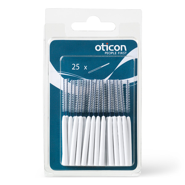 Oticon Hearing Aid Wax Brush Cleaning Tool (25 Pack) **USA SELLER**