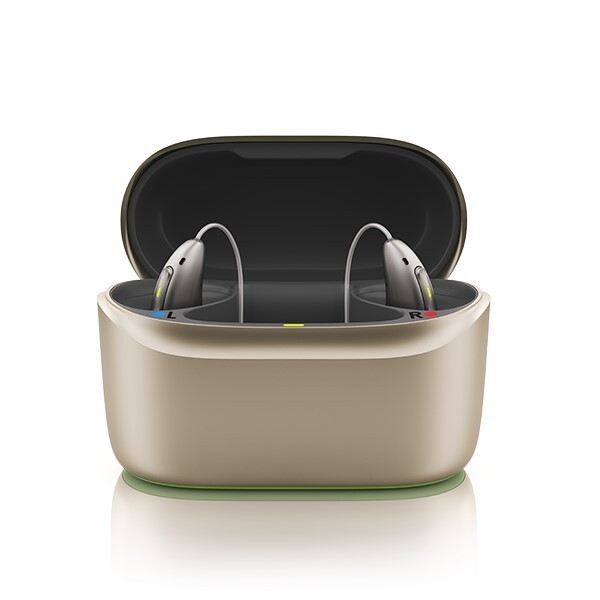 Phonak Audéo Infinio I70R Rechargeable Bluetooth Hearing Aids pair