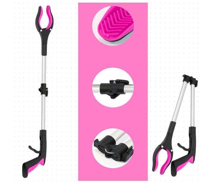 32 inch GrabRunner Heavy Duty(up to 10 lbs) Reacher Grabber Tool with Strong Mag