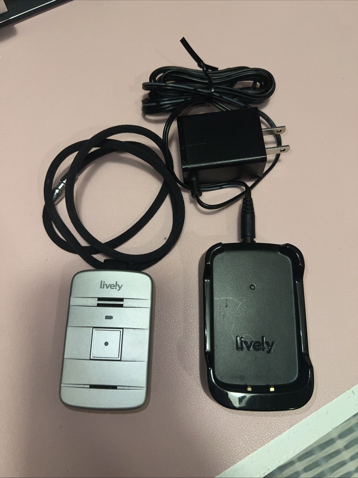 GreatCall Lively Mobile Plus GCR4 Emergency Medical Recall Alert Device – Silver