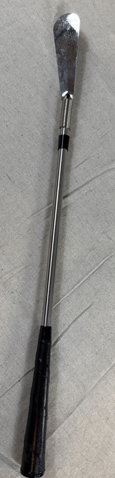 KIWI 24″ Stainless Steel Metal Shoe Horn Long Handle Heavy Duty Dressing Aid
