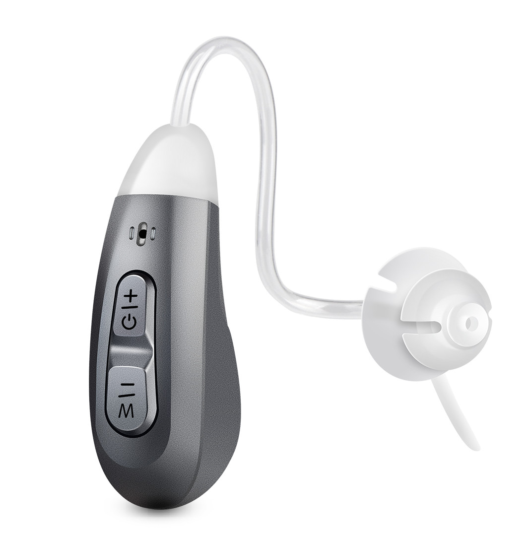 JINGHAO 1 Pair Rechargeable Hearing Aids BTE Hearing Amplifier 12 H working Time
