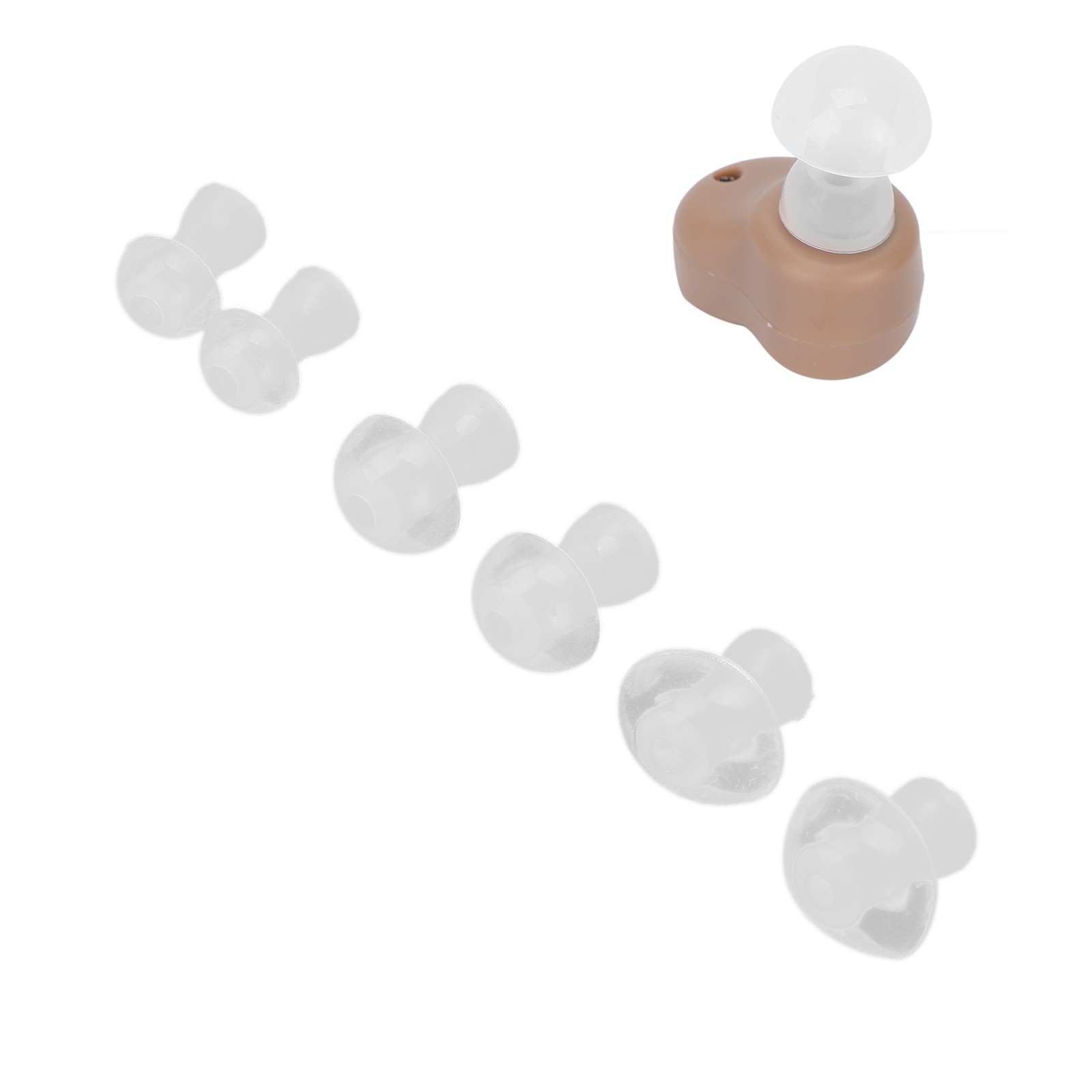 6pcs Hearing Aid Ear Tips Earplug Silicone Hearing Aids Buds Domes Ear