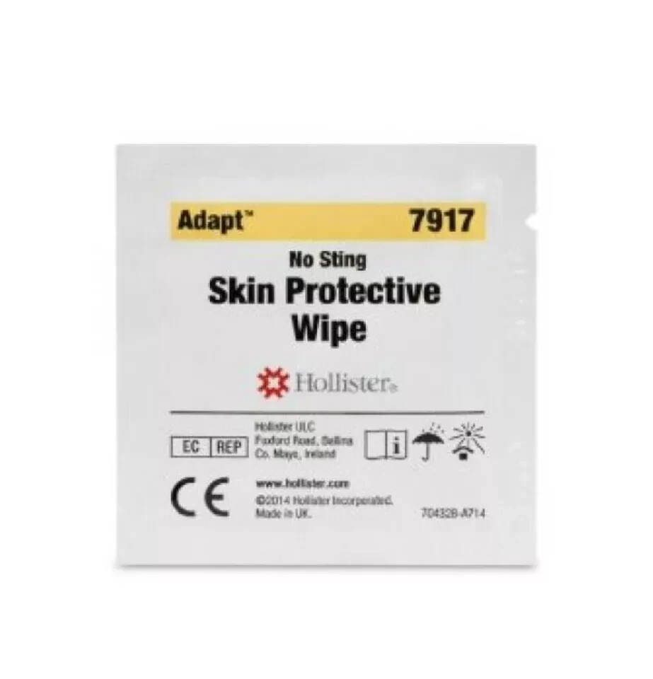Brand New Box of 50 Hollister Adapt 7917 Skin Protective Wipes