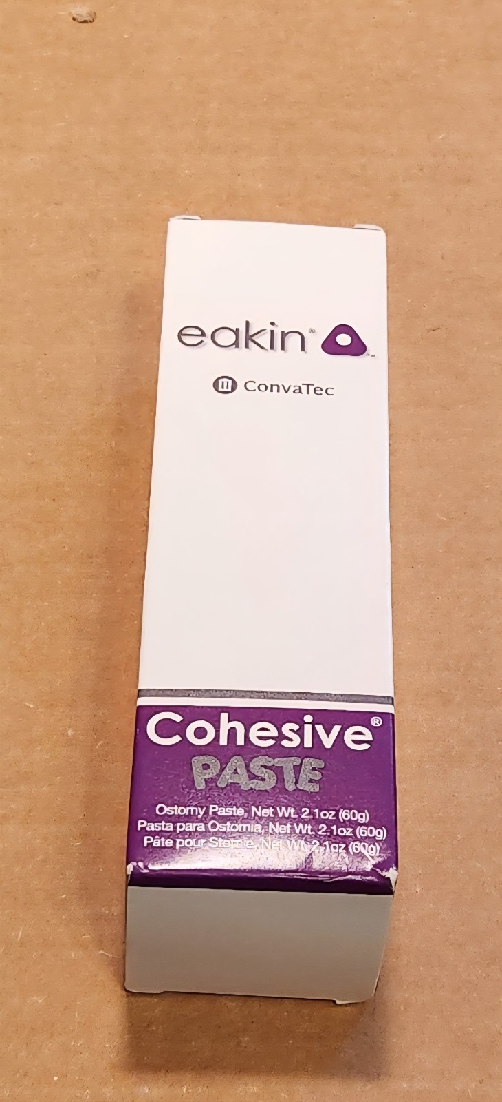 2 Convatec 839010 Eakin Cohesive Paste 2.1 oz. Tubes Expires 2027