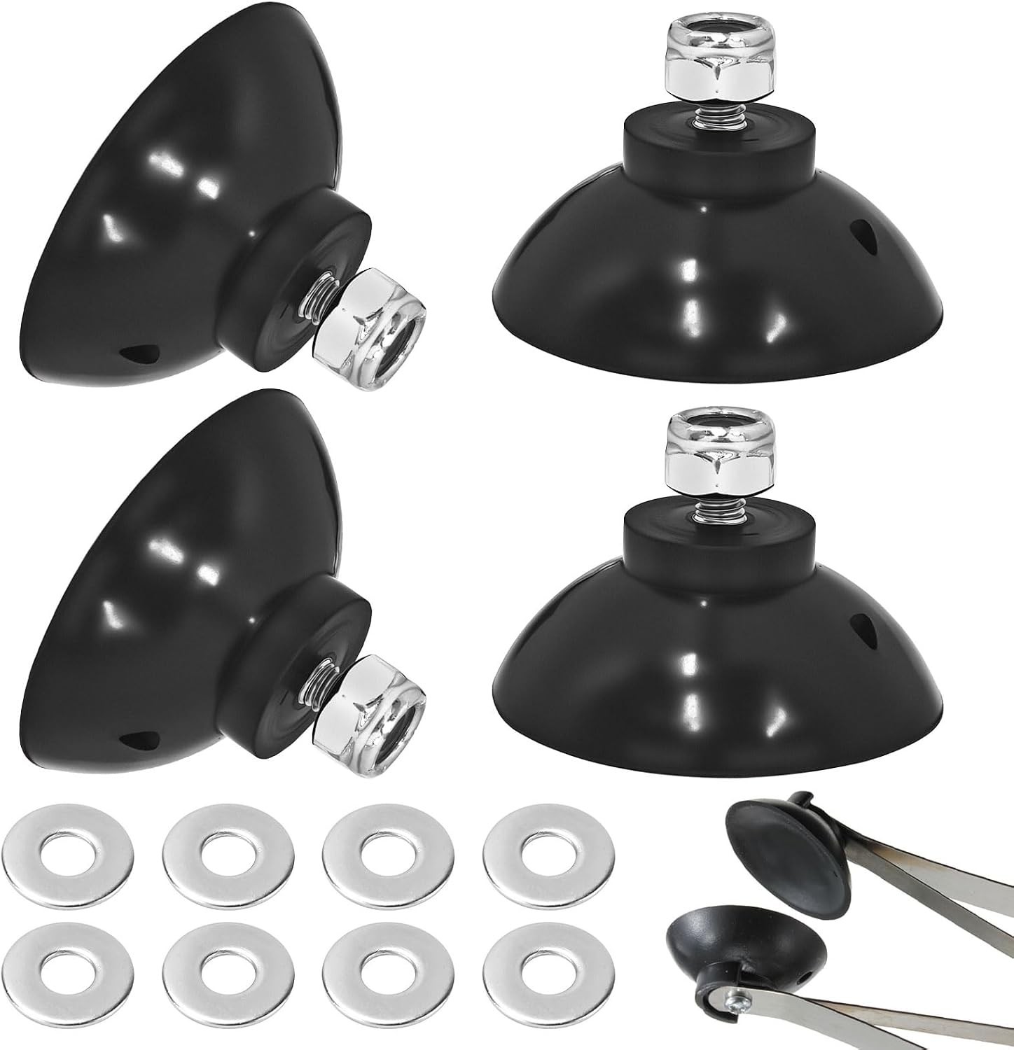 Reacher Grabber Tool Replacement Suction Cups Rubber Gripper Tips 4 Pack Heavy