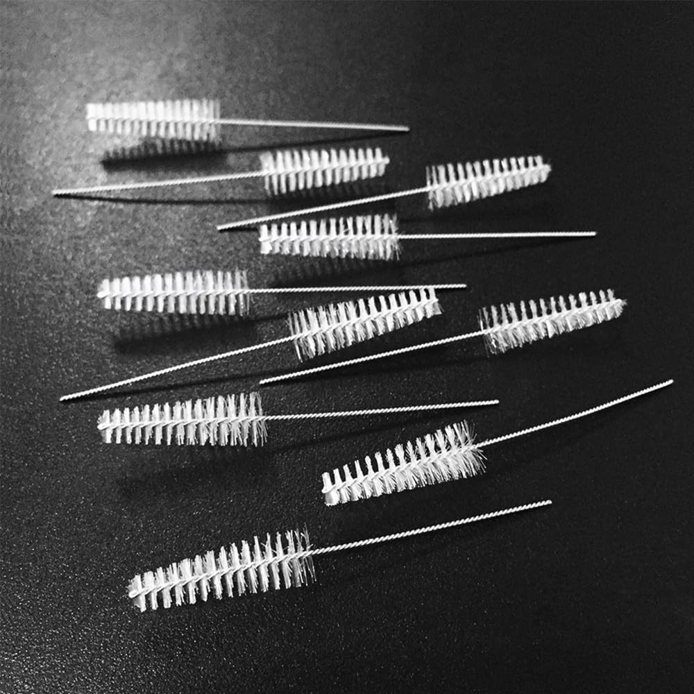 Hearing Aid Tubing Brush Vent Brush Tube Cleaning Tool 10pcs