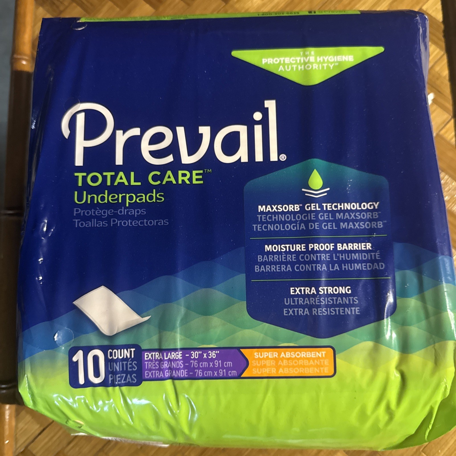 Prevail Total Care Underpants Size XL 30×36 Super Absorbent Extra Strong