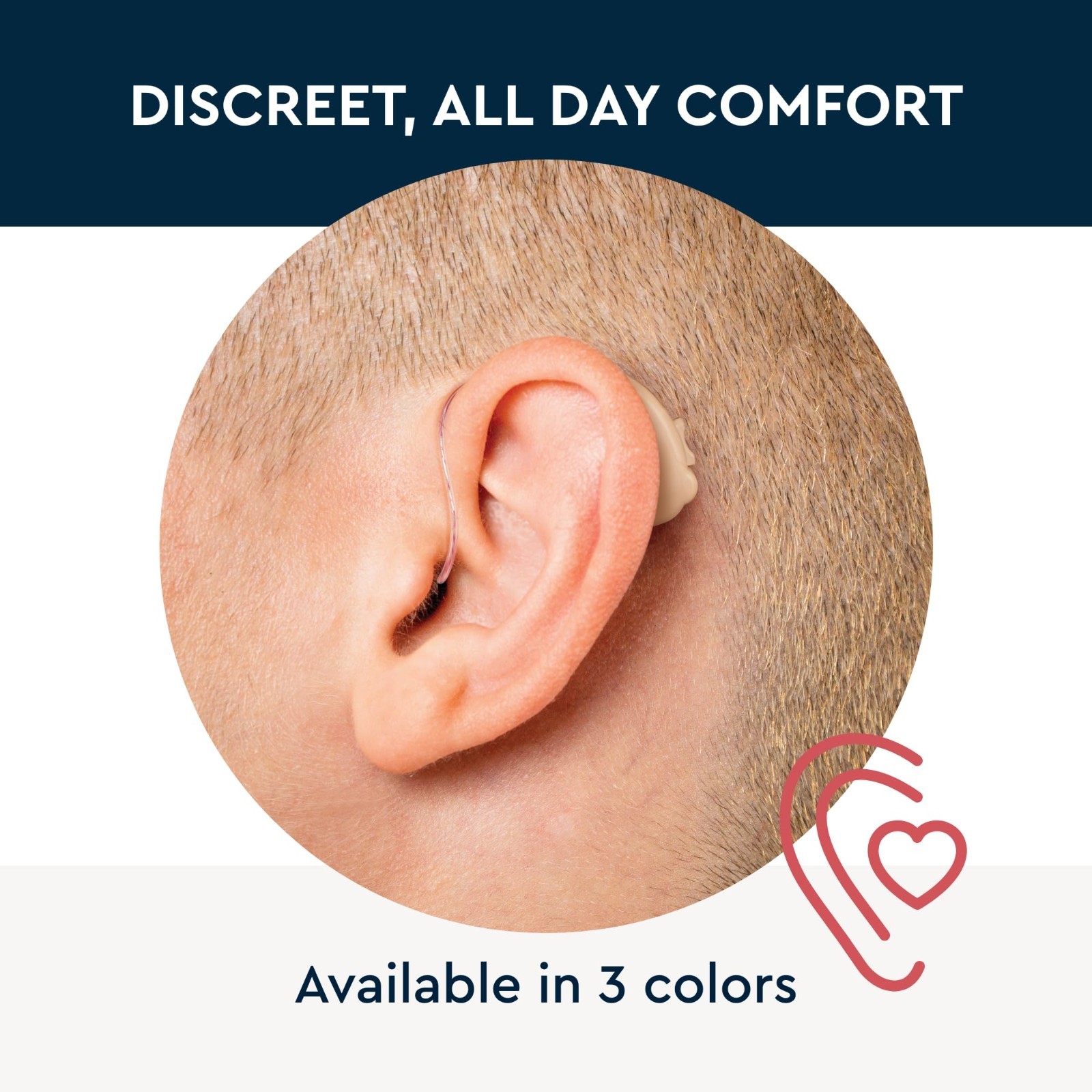 Lucid Hearing Engage Android Hearing Aids 10077 OTC Bluetooth BTE