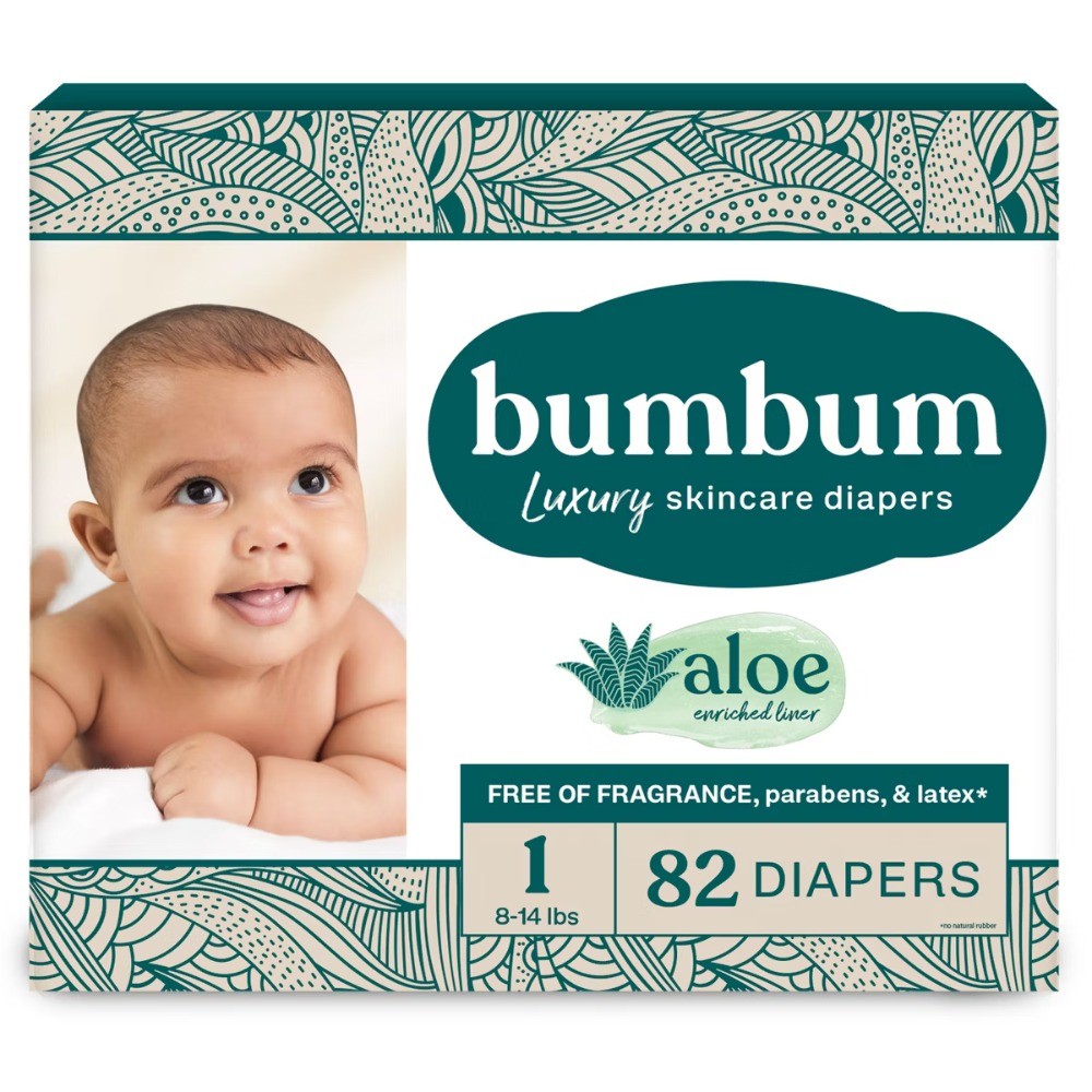 Luxury Fragrance-Free Disposable Diapers – (Select Size and Count)