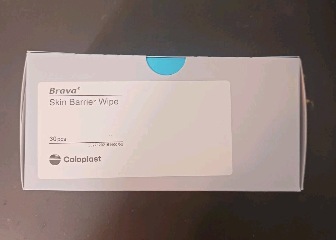Coloplast 120215 – Skin Barrier Wipe Brava Sting Free_Box/30