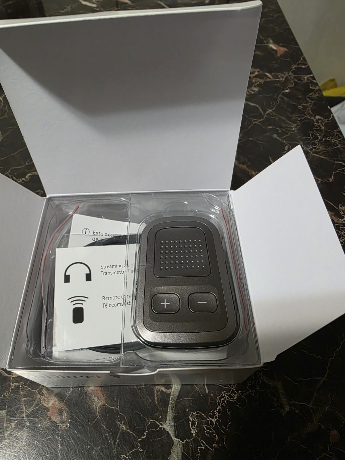 Unitron uDirect 2 Hearing Aid Bluetooth Streamer Remote Control (NEW)