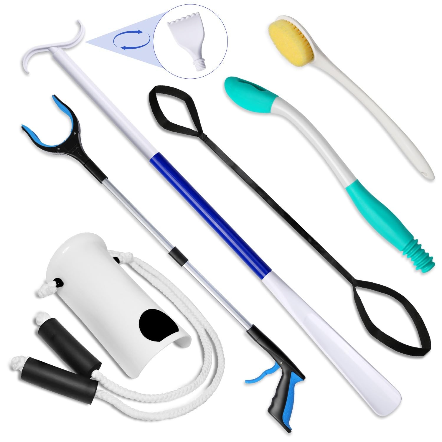 7PC Hip Kit, Hip Kit for Seniors, Surgery Recovery Items, Hip Kit After Surge…