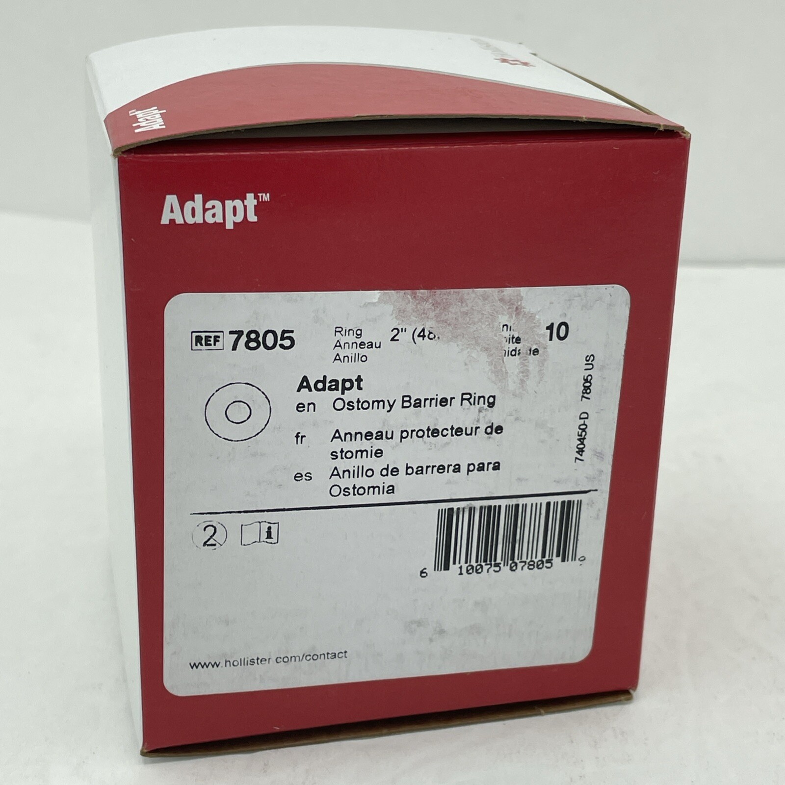 Hollister 7805 Adapt Barrier Rings Ostomy Colostomy Supplies Sealer FRESH