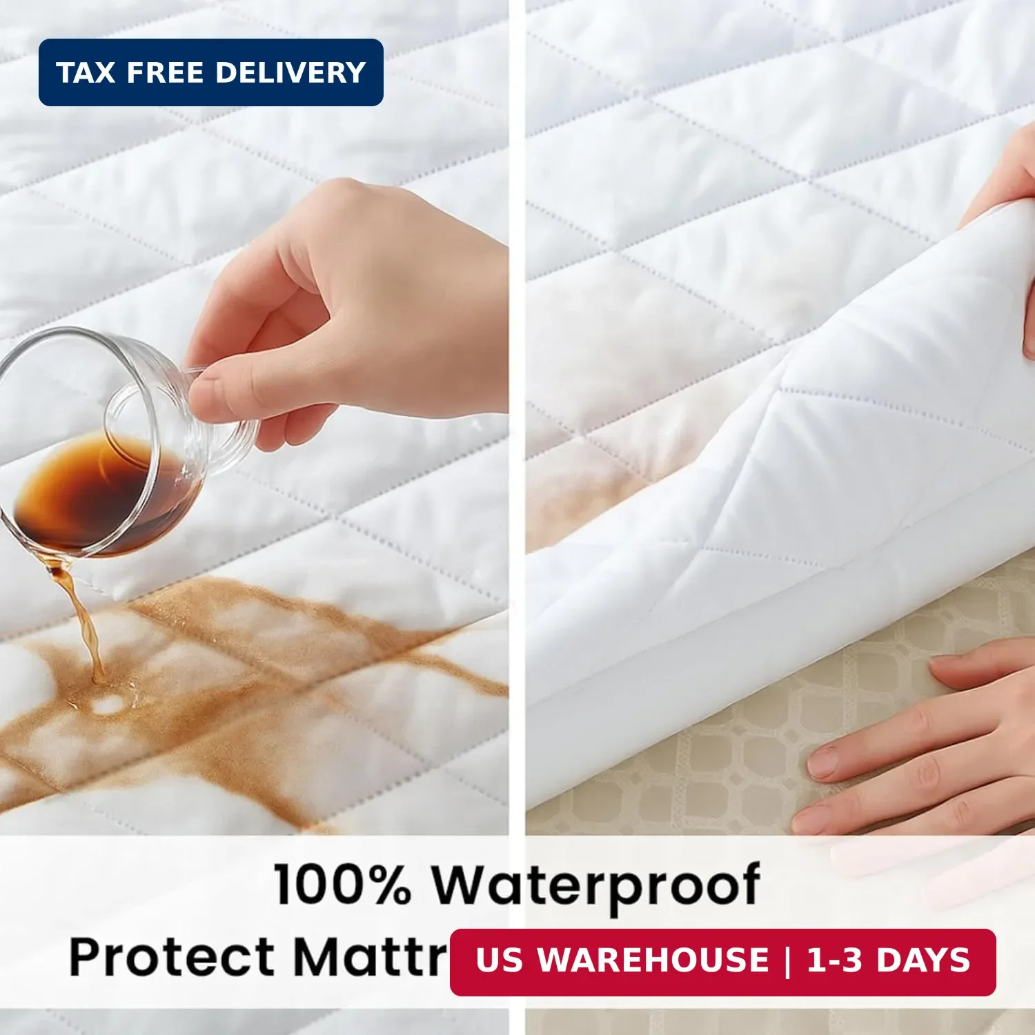 Washable Underpads Queen Size 60” x 80” – Waterproof Reusable Heavy Absorbency