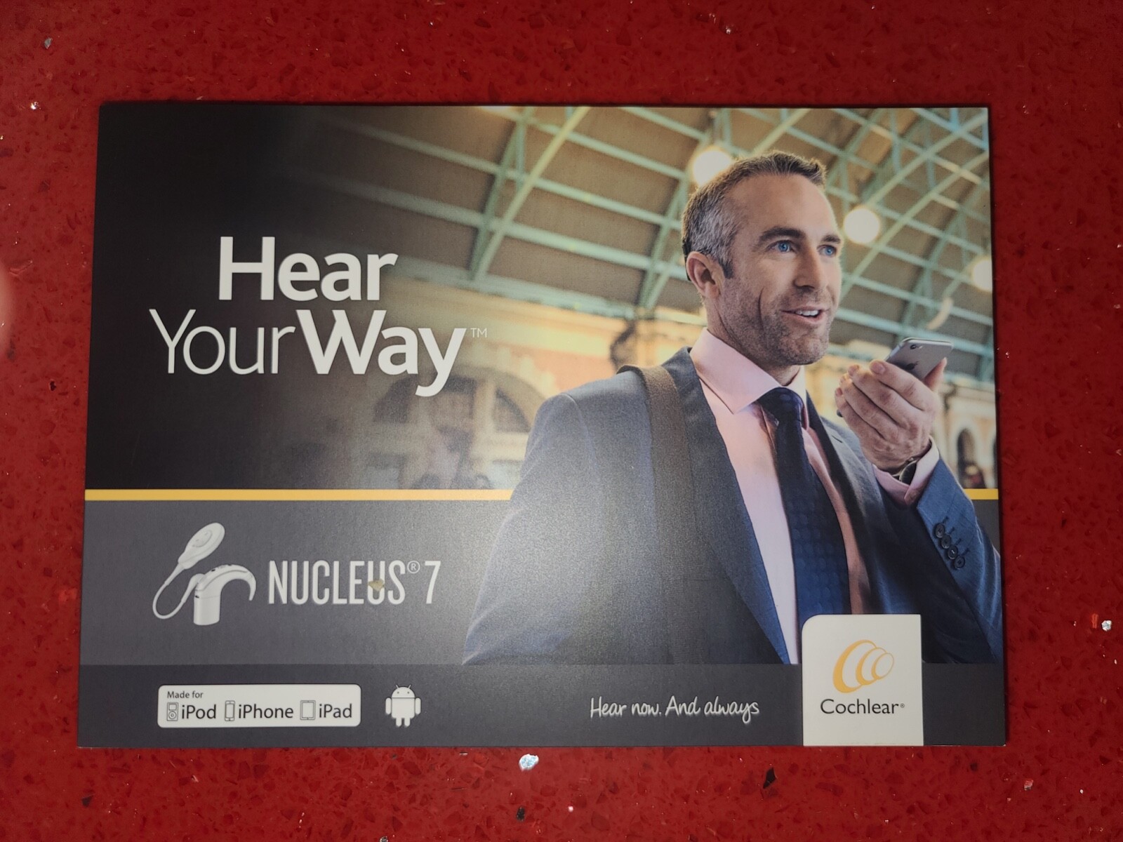Cochlear CP1000 Nucleus 7 Processor Instruction Manual Tablet for Ipad, Iphone,
