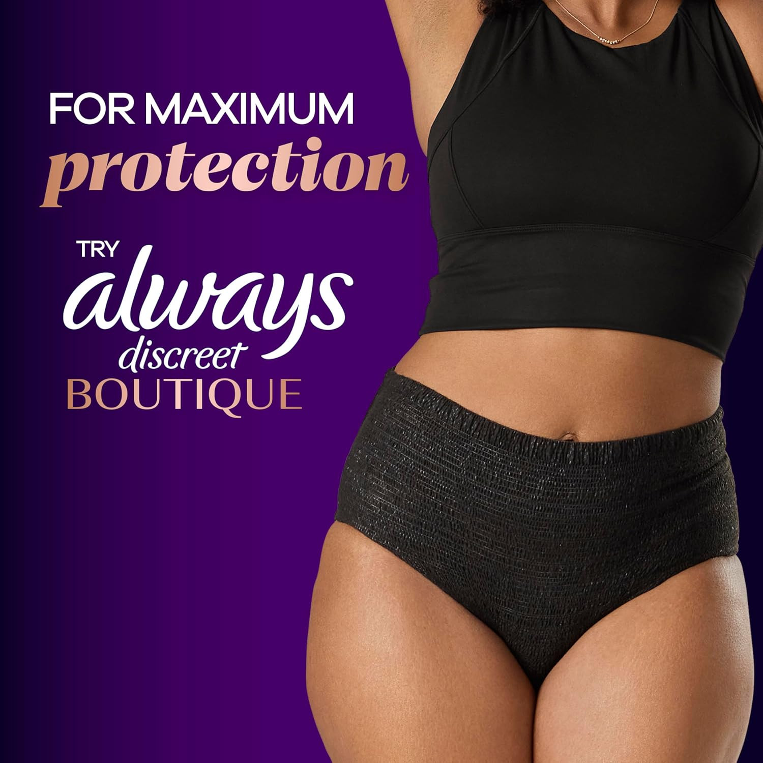 Adult Incontinence Pads for Women, Ultimate Extra Absorbency, Long Length, Postp