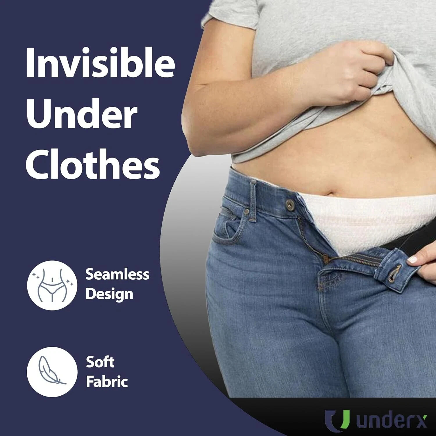 UnderX Disposable Incontinence Underwear Adult Diaper- Maximum Absorbent Pullups