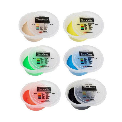 Therapy Putty Set CanDo TheraPutty 2X-Soft / X-Soft /